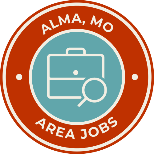 ALMA, MO AREA JOBS logo